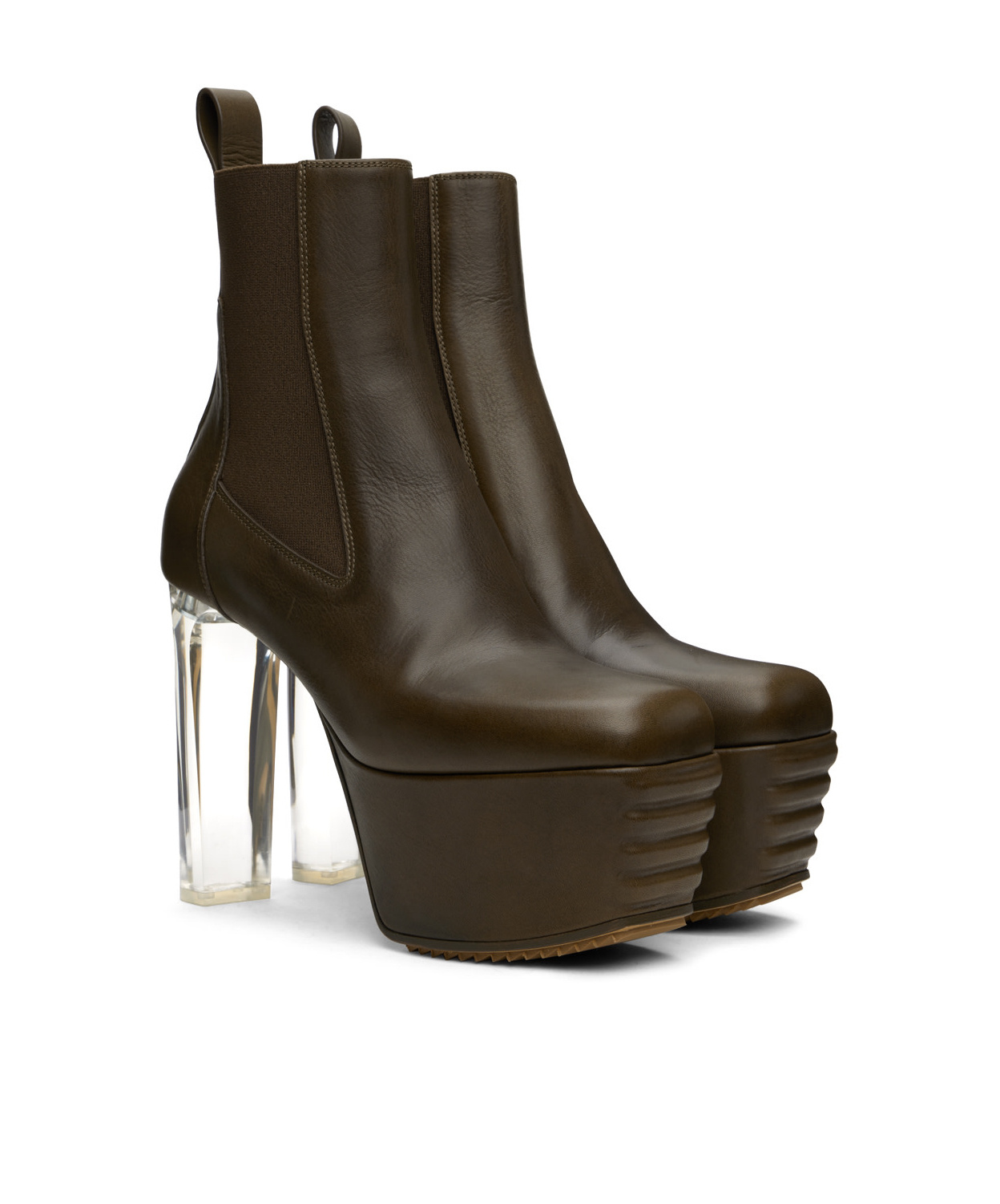 Rick Owens High-heeled Short Boots In Black