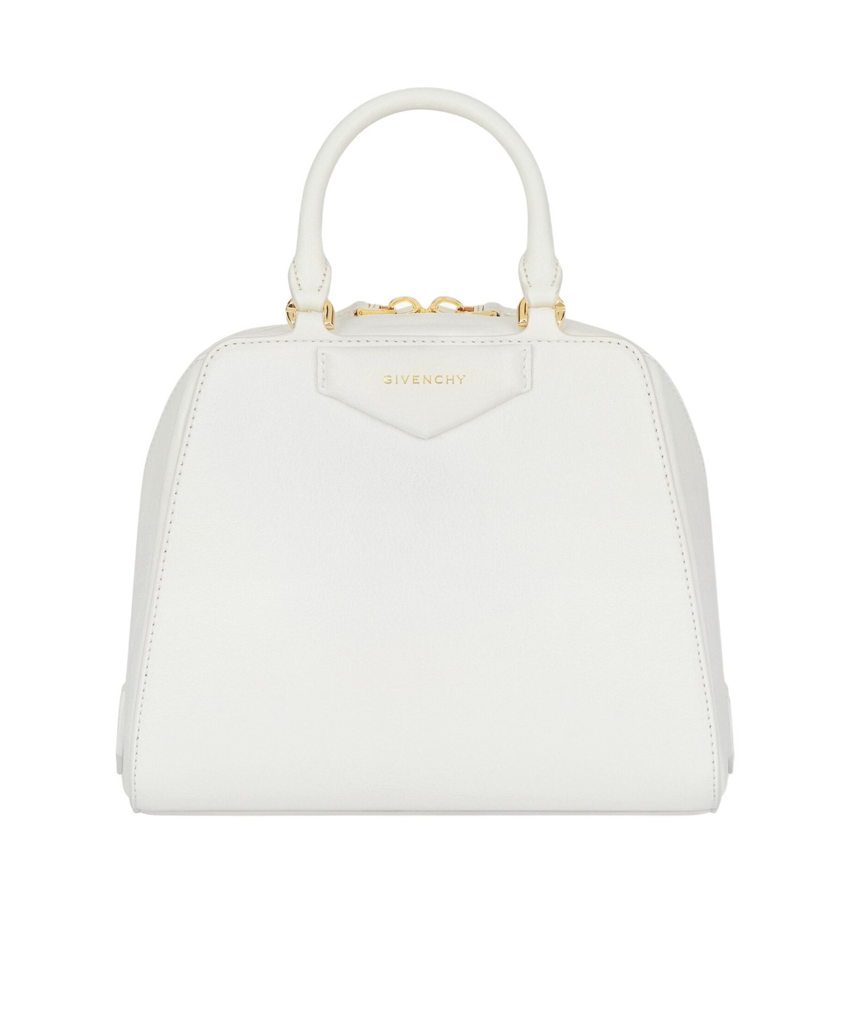 Givenchy Mini Antigona Cube Bag In White