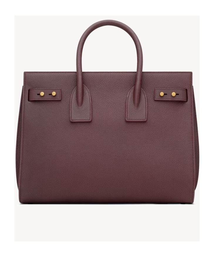 Saint Laurent Small Sac De Jour Tote Bag In Red