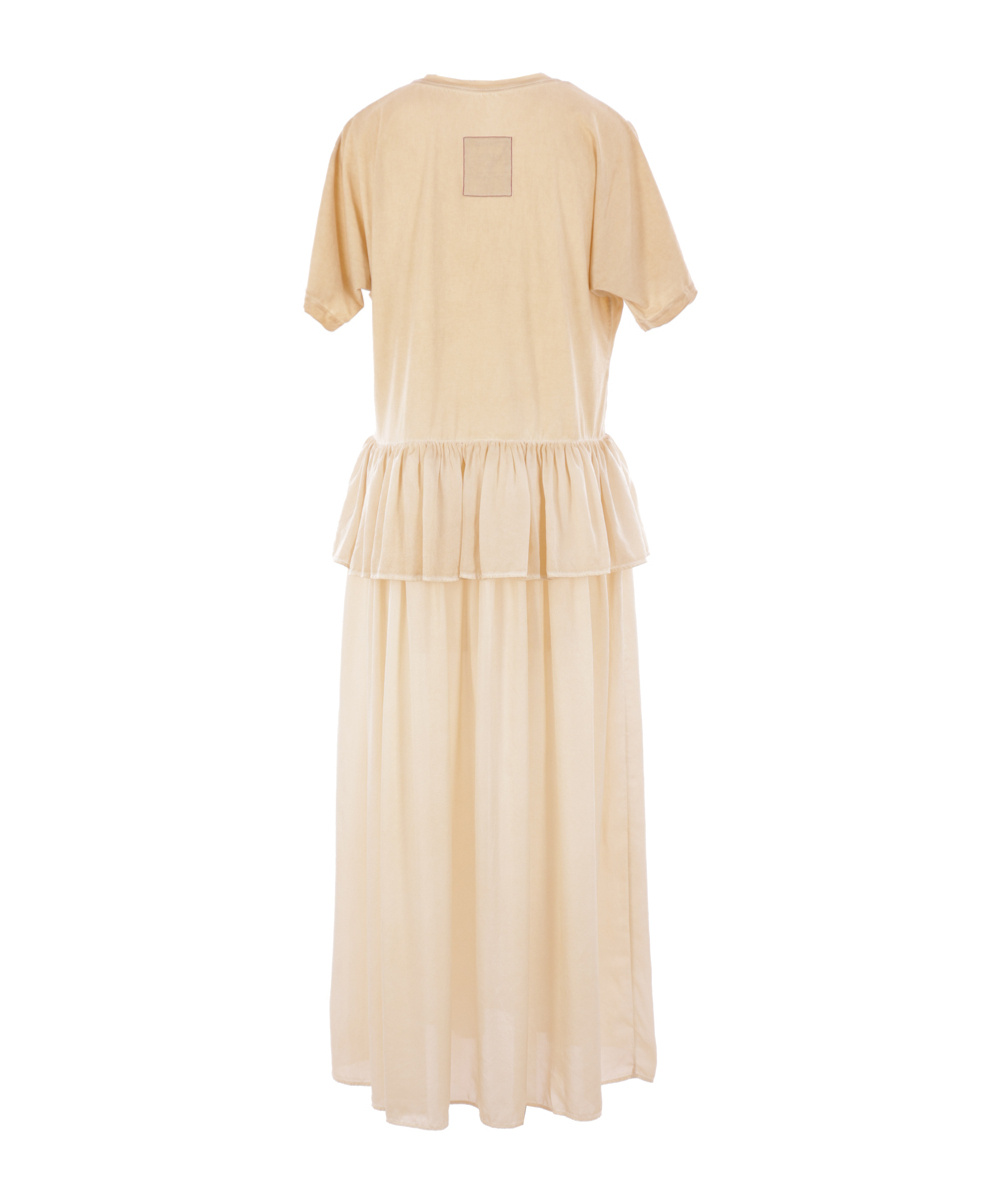 Uma Wang Round-neck Dress In Nude
