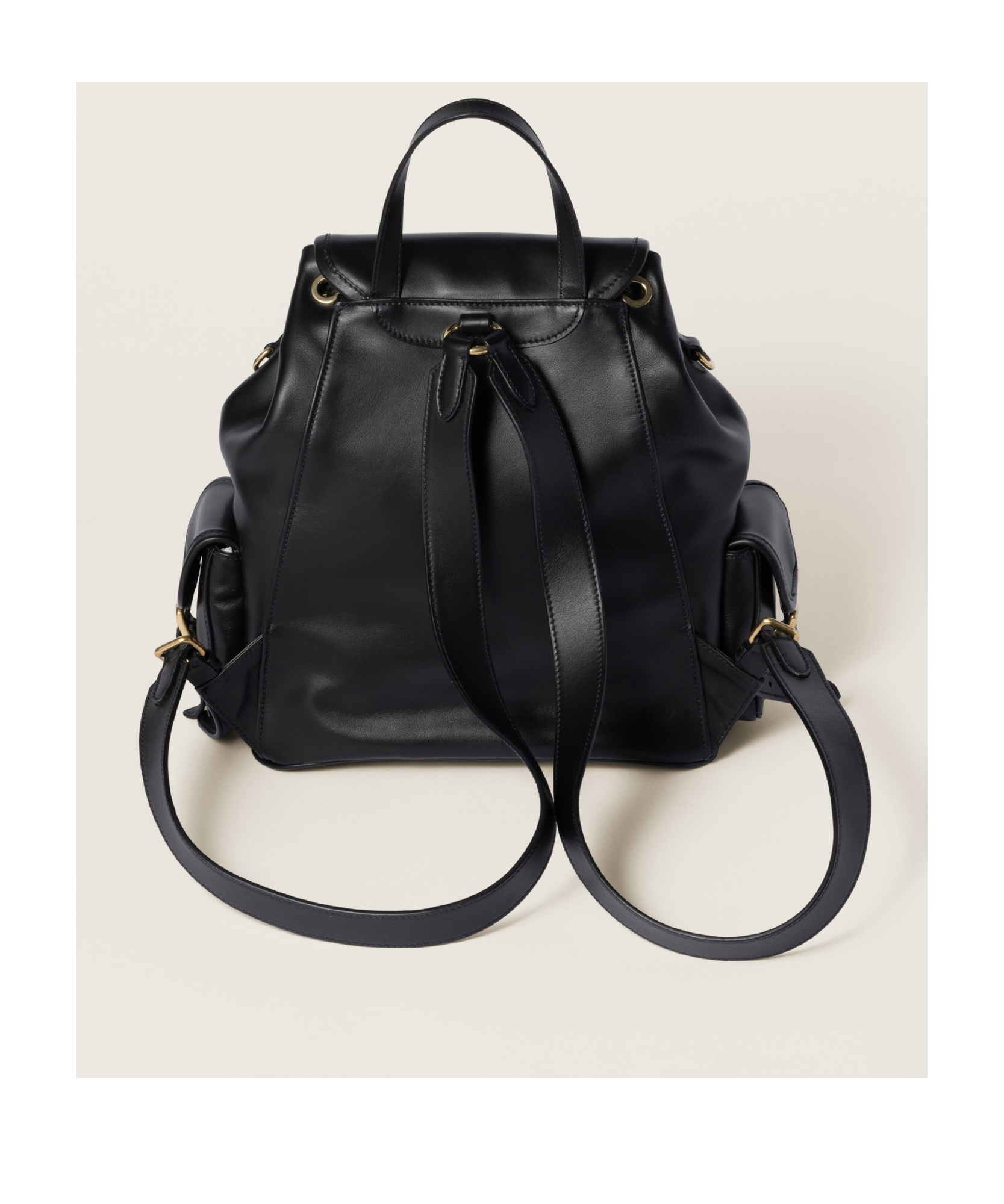Miu Miu Leather Backpack