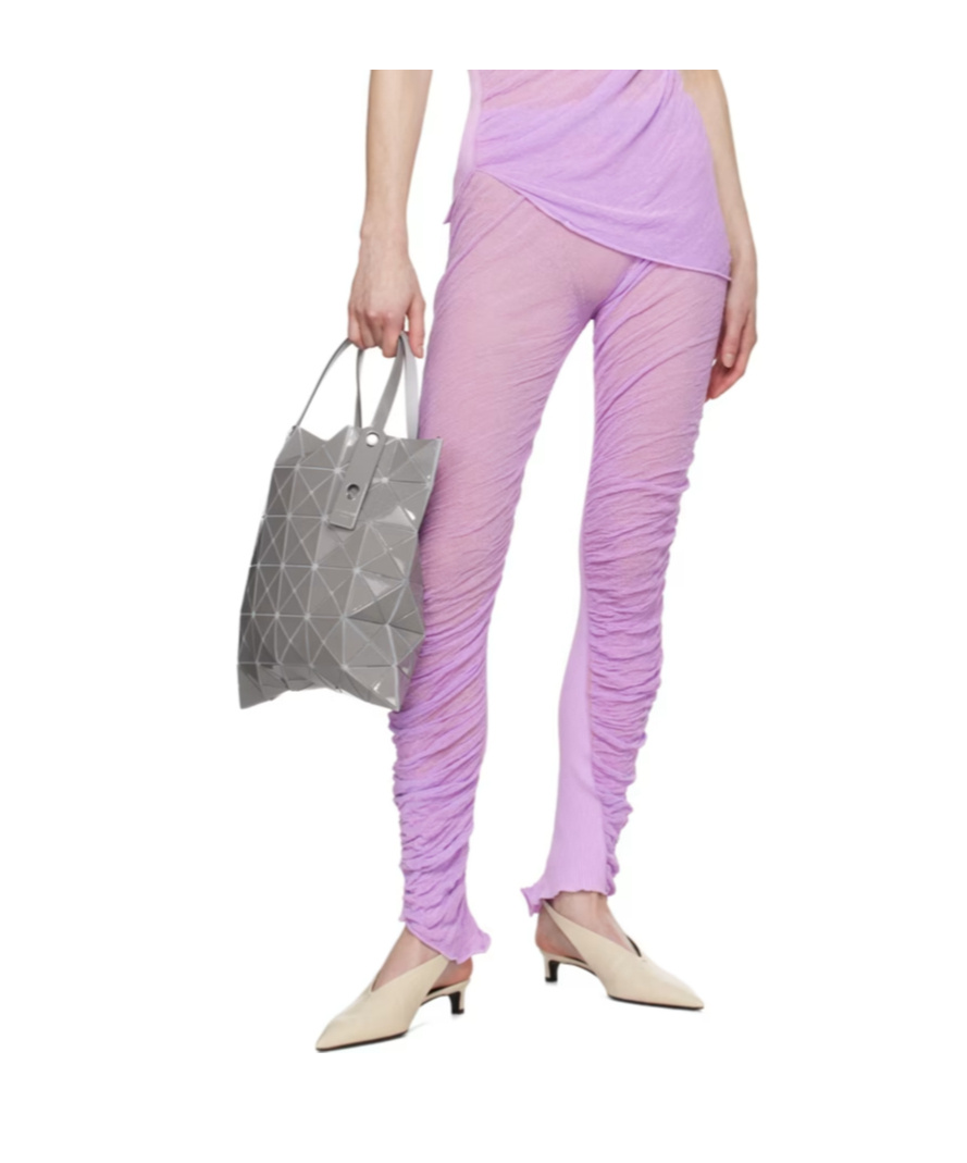 Shop Issey Miyake Ambitious Leggings In Pink