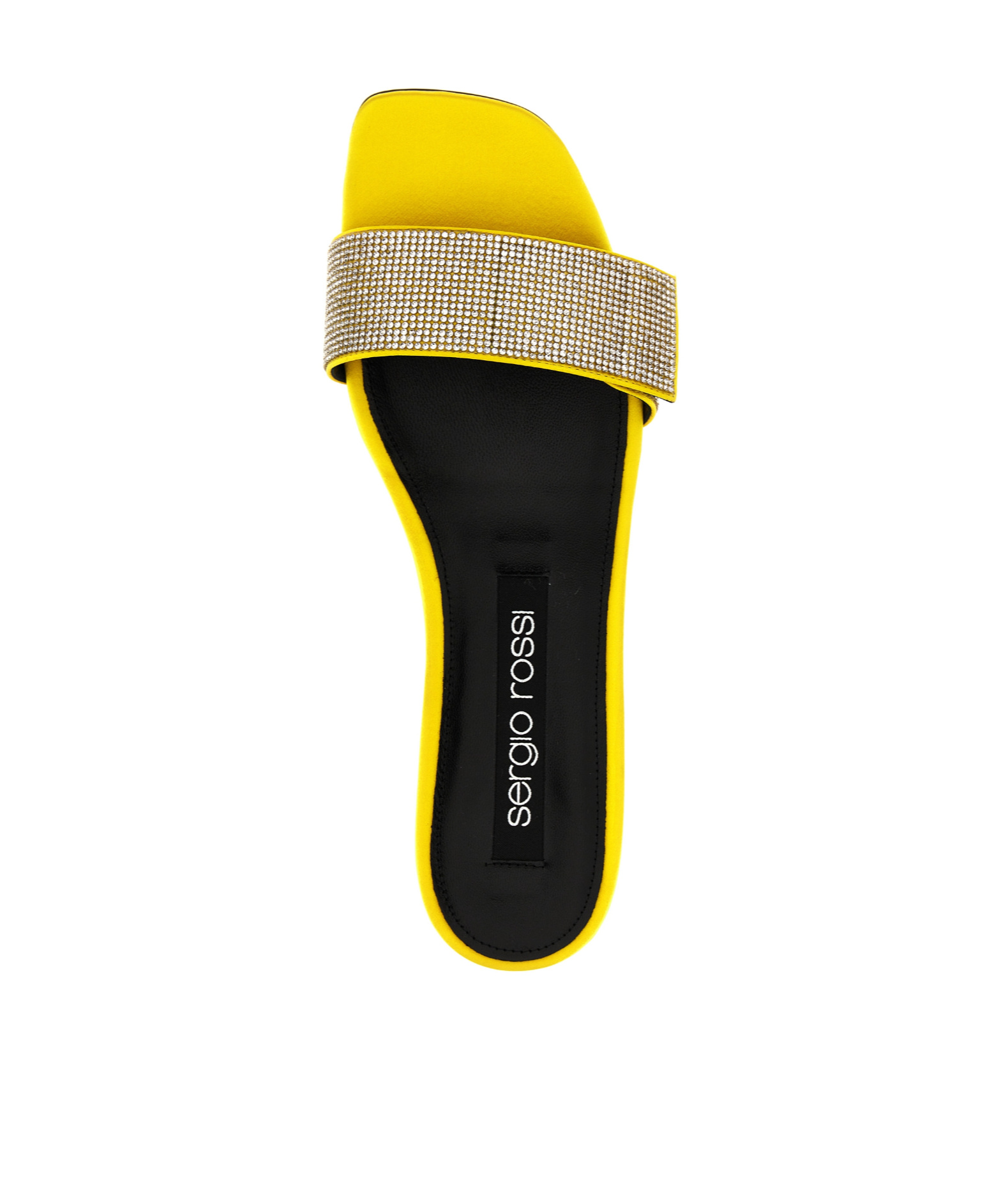 Shop Sergio Rossi Sr Paris Sandals In Yellow