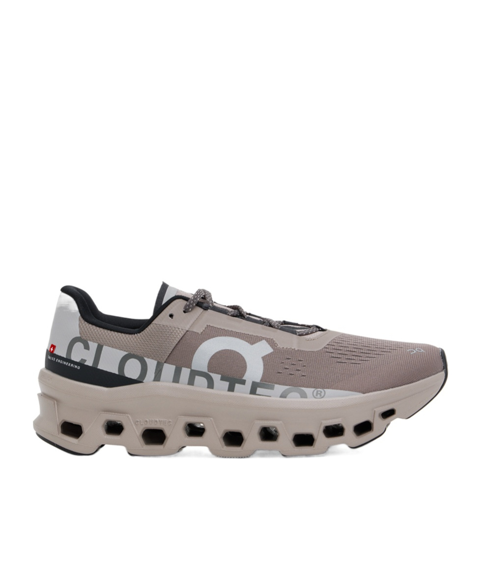 On Running Laced Sneakers In Gray