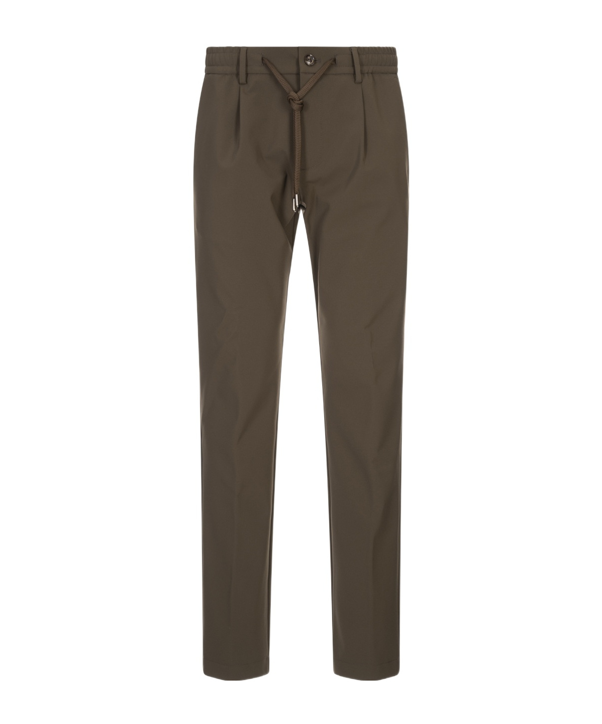 Montecore Drawstring Casual Pants In Brown