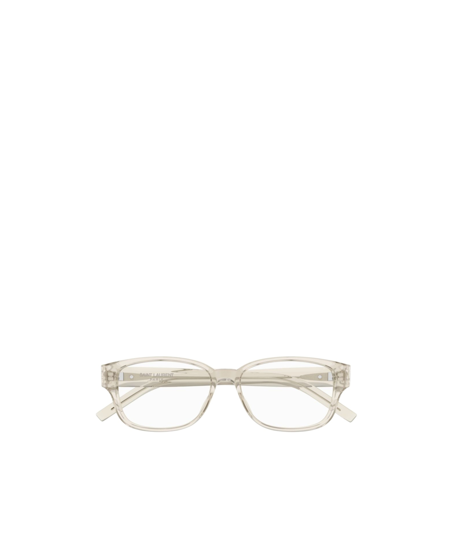 Saint Laurent Square Frame Mirror In White