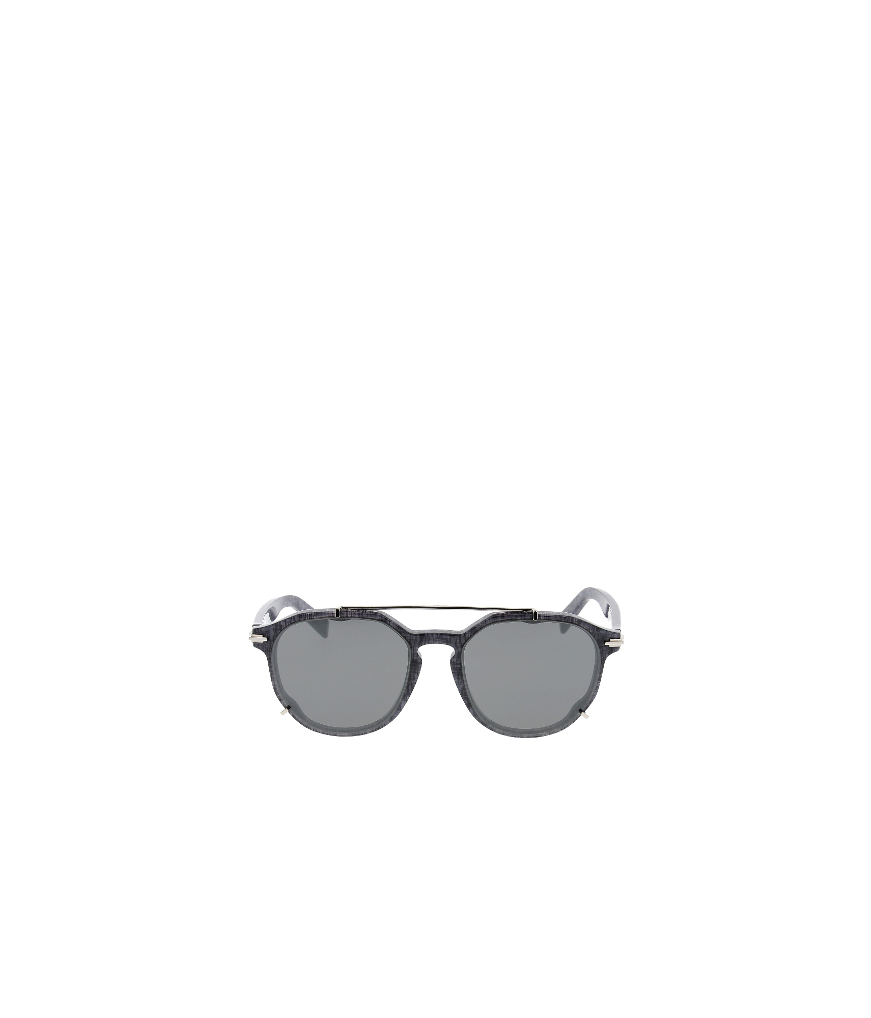 Dior Logo Sunglasses In Gray