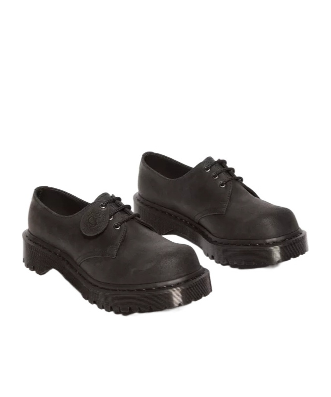 DR. MARTENS' 1461 WAX COMMANDER DERBY SHOES
