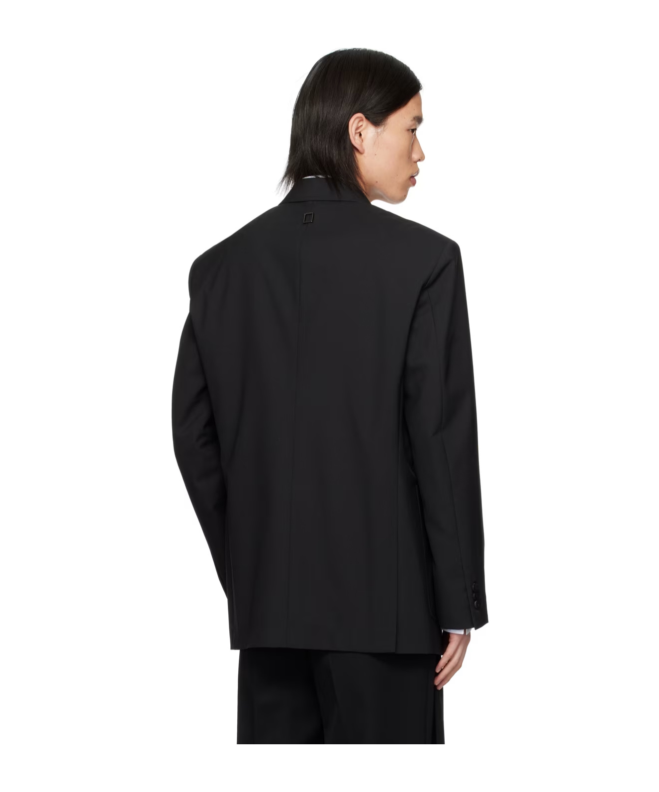 Wooyoungmi Double-breasted Suit Jacket In Black