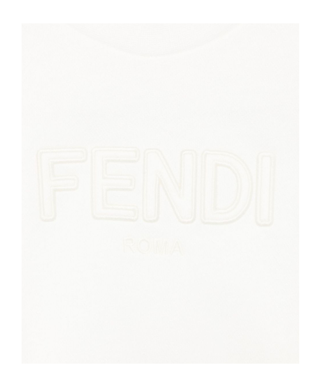 FENDI EMBROIDERED-LOGO SWEATSHIRT