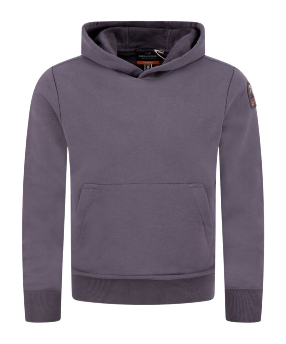 Parajumpers Long-sleeved Hooded Sweatshirt In Purple