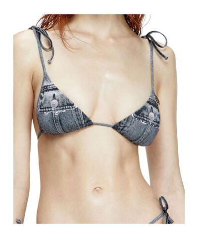 DIESEL TRIANGLE BIKINI TOP 