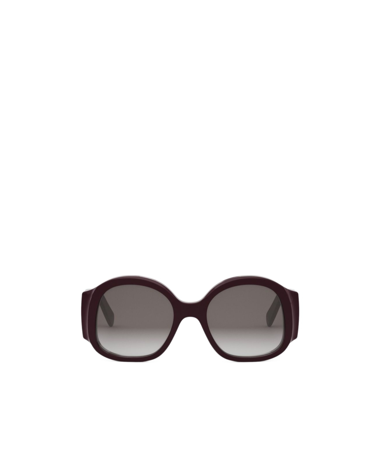 Celine Maxi Triomphe 54mm Round Sunglasses In Gray