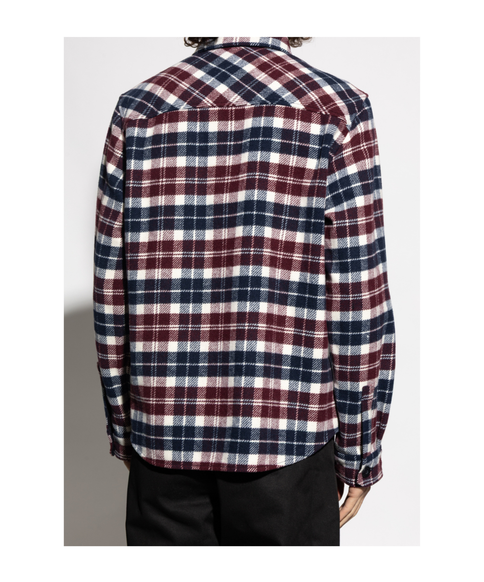 Woolrich Ranger Check Pocket Overshirt In Multi