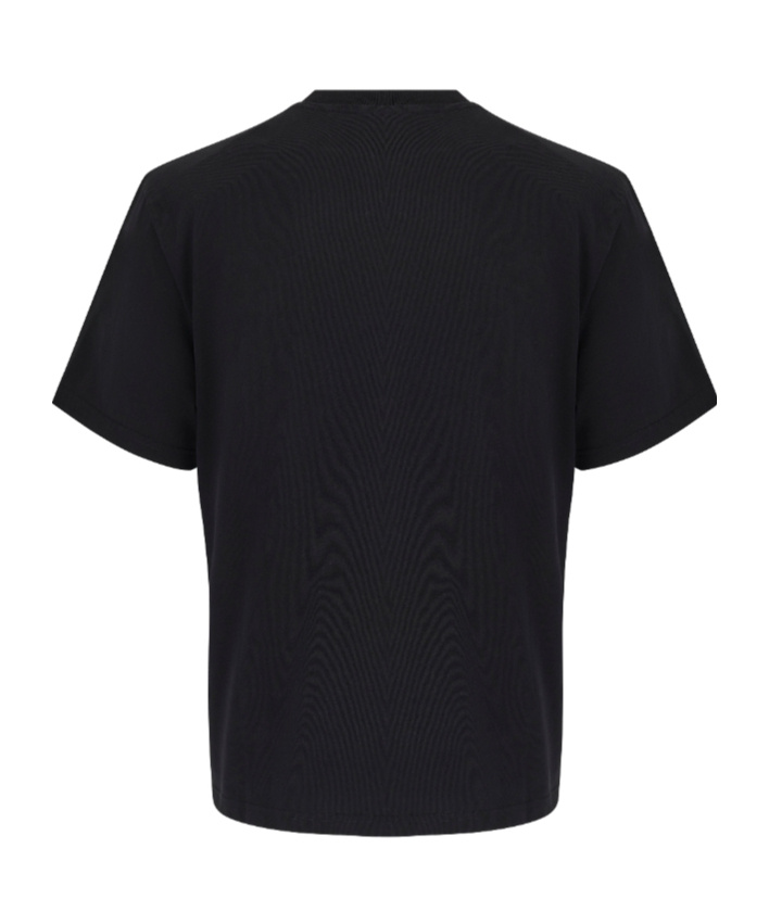 Martine Rose Black Short-sleeve T-shirt With Bold Front Print In Black