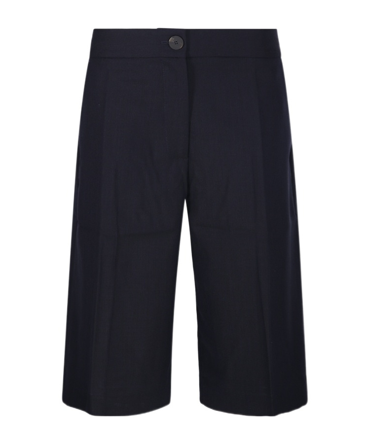 Studio Nicholson City Pleated Shorts Pockets In Black