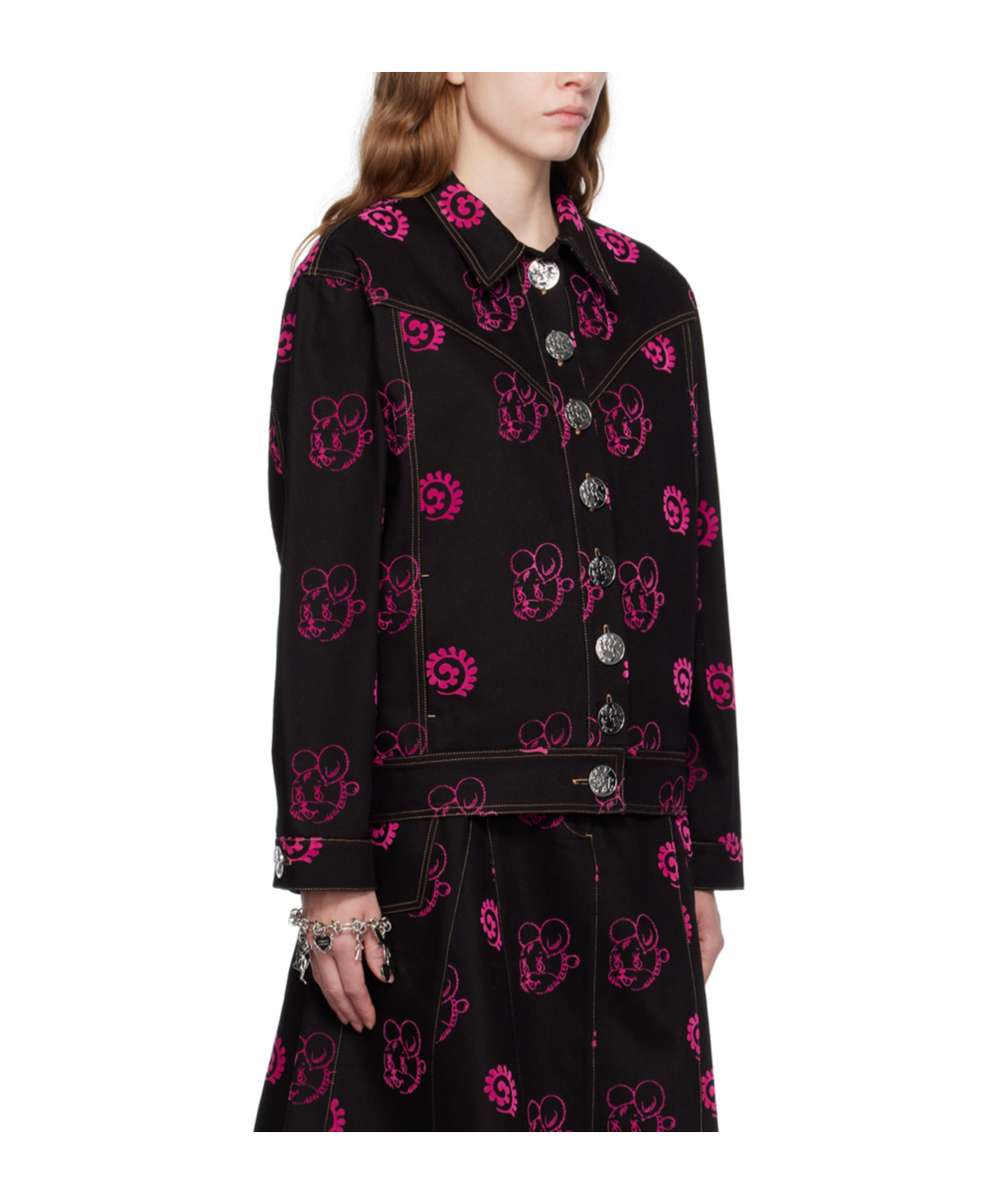 CHOPOVA LOWENA MOUSE DENIM COAT