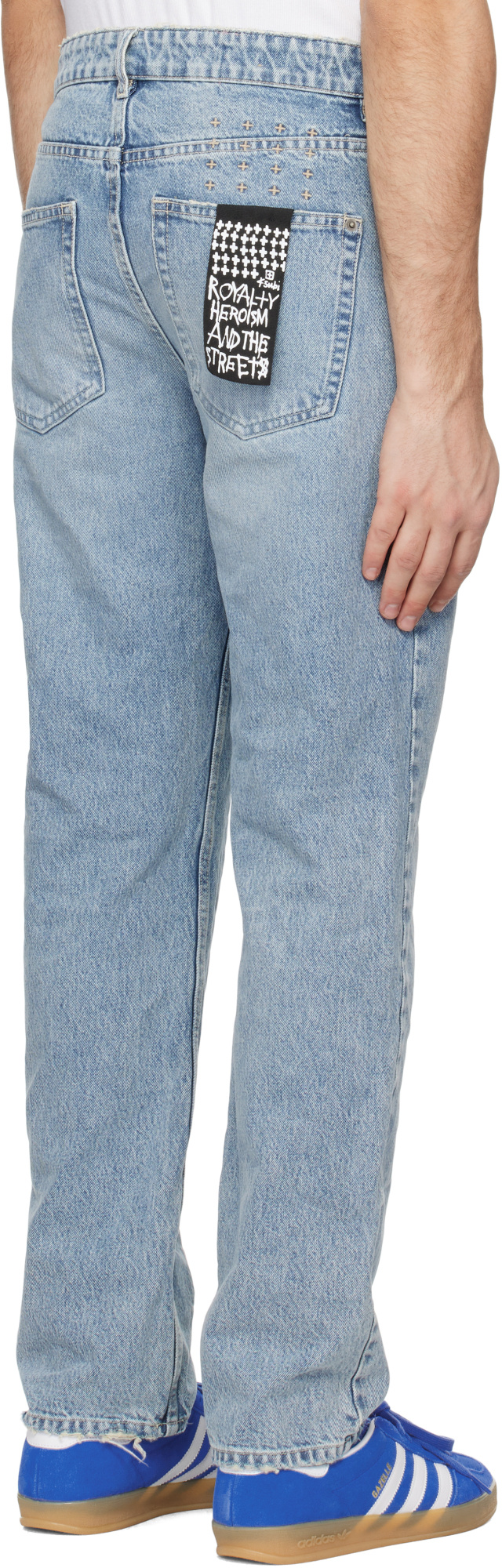 Shop Ksubi Hazlow Jeans In Blue