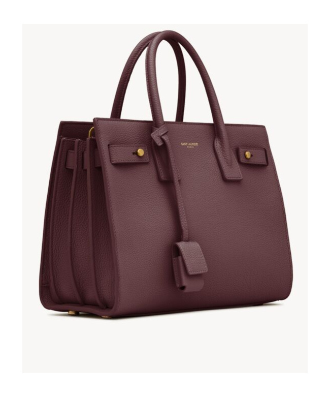 Saint Laurent Sac De Jour Shoulder Bag In Red