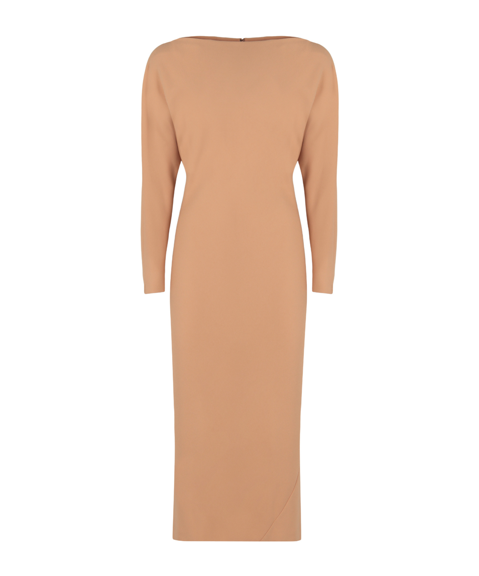 Alberta Ferretti Elegant Long Dress In Soft Fabric In Animal Print