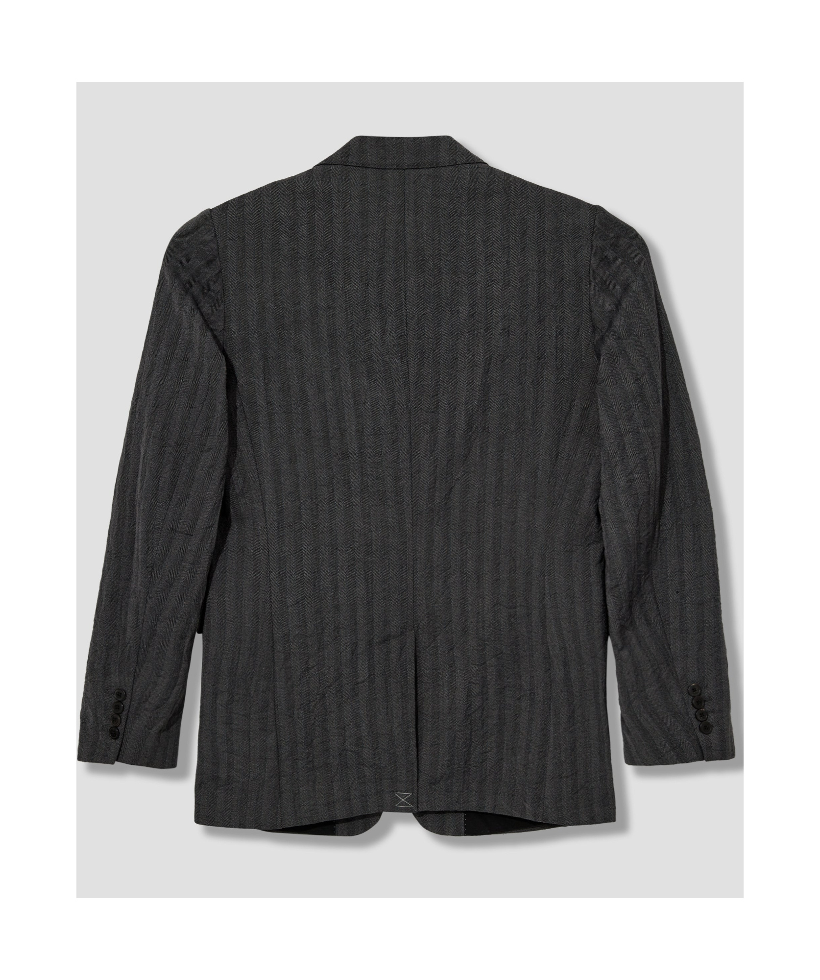 Dries Van Noten Striped Blazer In Black