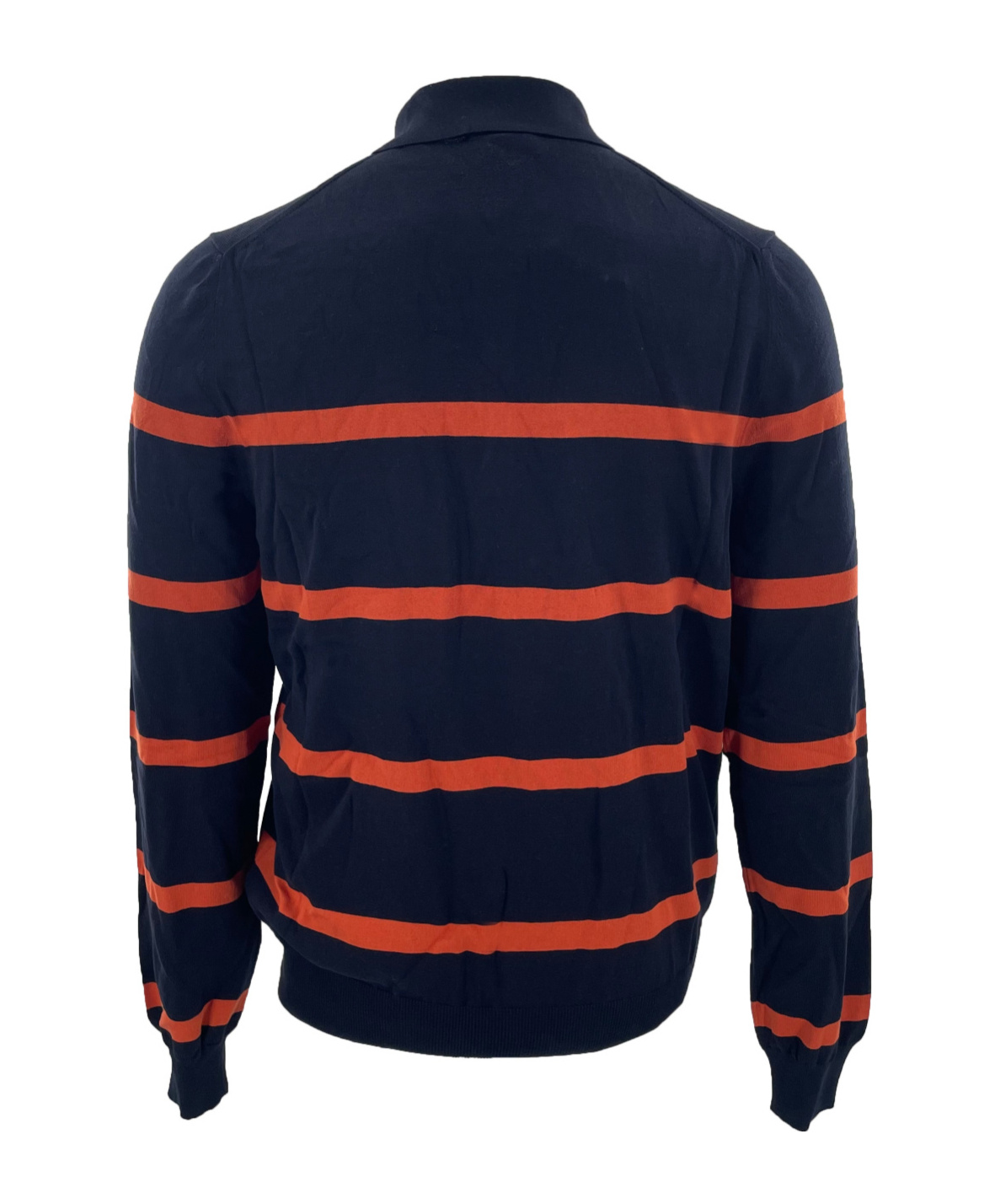 Dunhill Buckle Long-sleeved Polo Shirt In Black