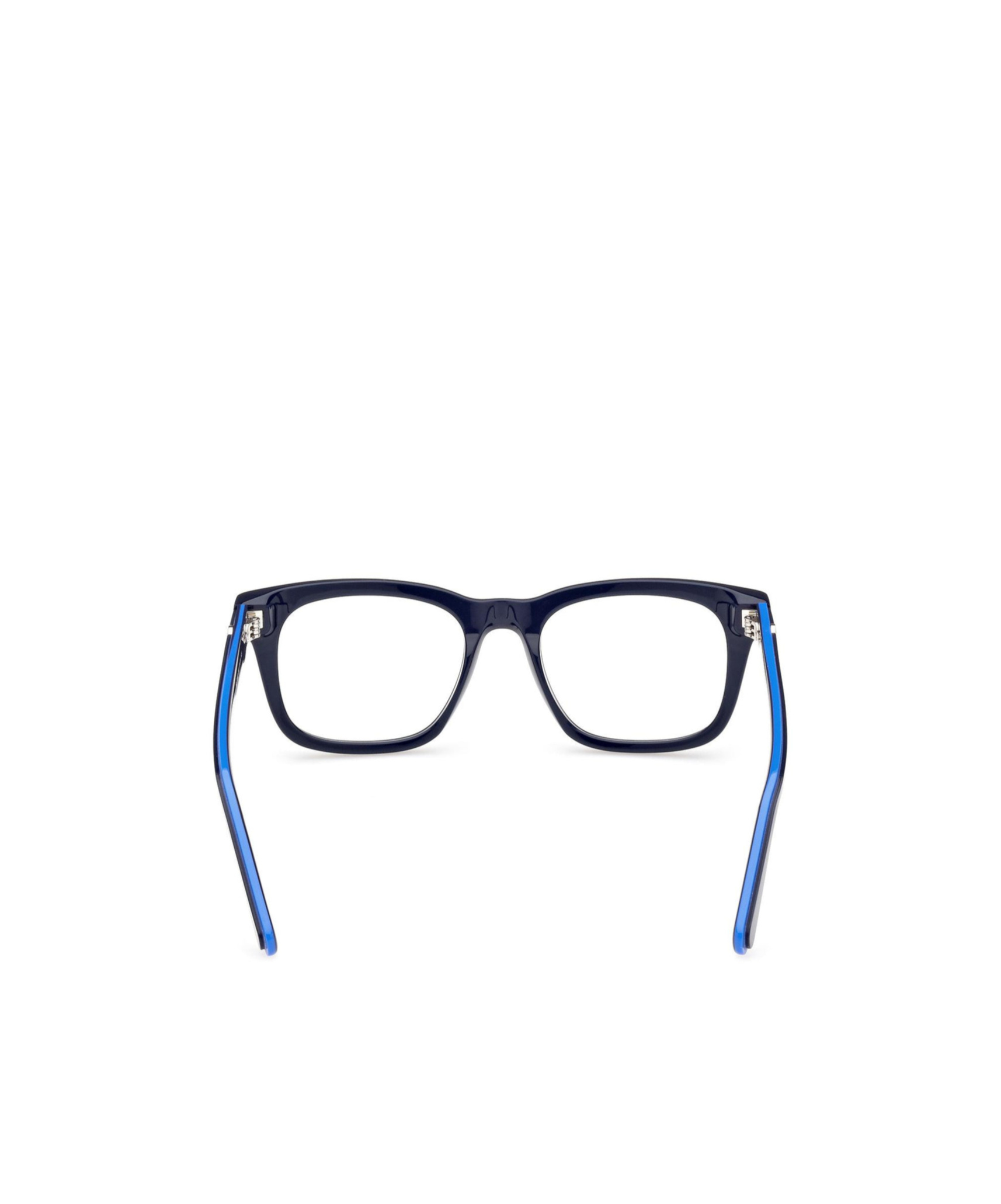 Moncler Logo-detail Square-frame Glasses In Black