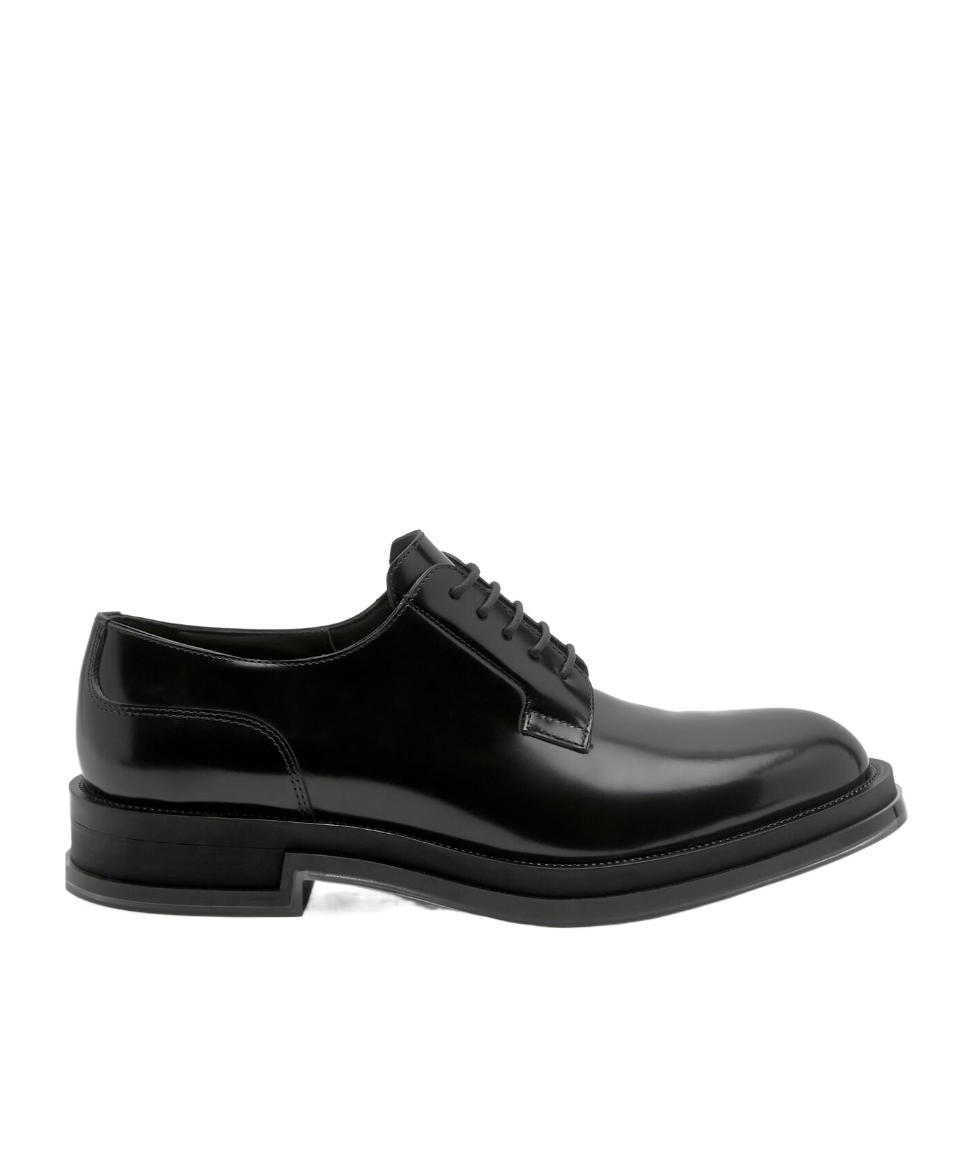 ALEXANDER MCQUEEN ALEXANDER MCQUEEN ROUND-TOE LACE-UP SHOES
