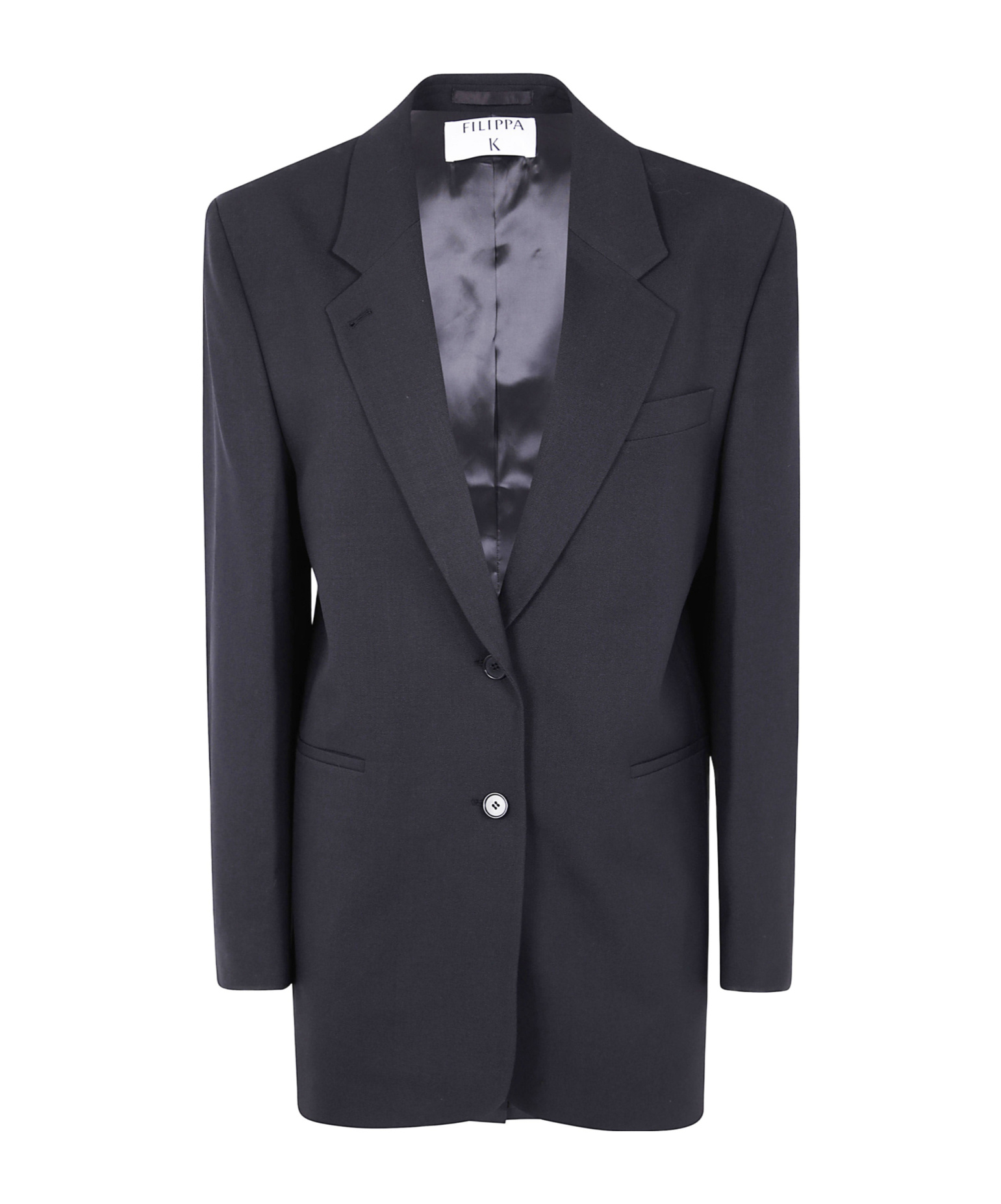 Filippa K Tailored Blazer Featuring Long Sleeves In Black