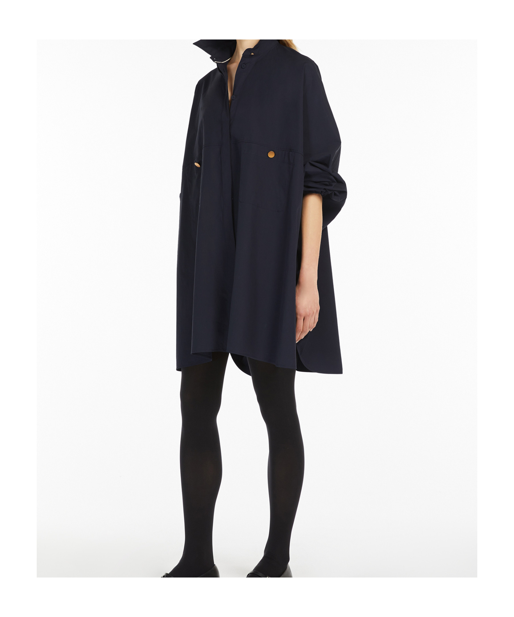 MAX MARA COTTON-POPLIN SHIRT DRESS