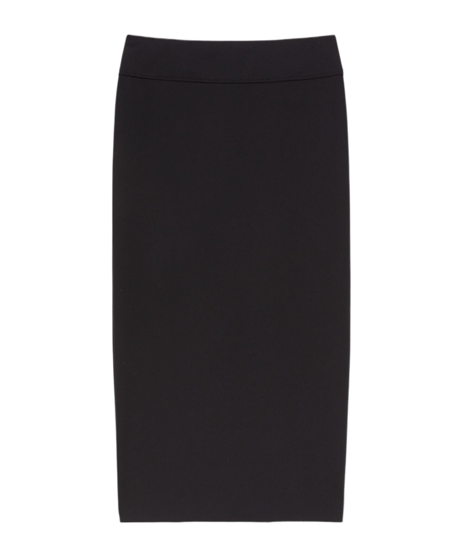 Max Mara Women's Charme Jersey Skirt Black | Size 44 | 2511771012600005 In Black