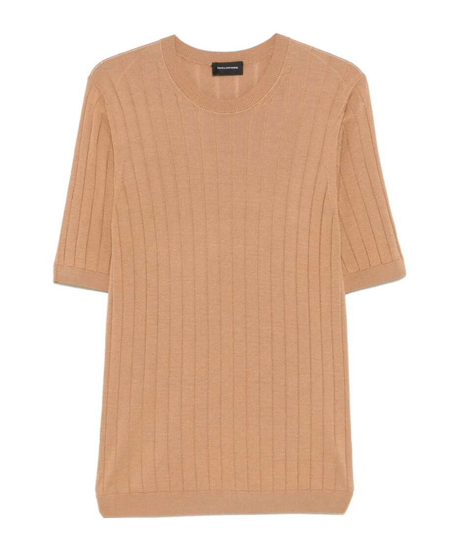 Shop Tagliatore Short-sleeved T-shirt In Nude