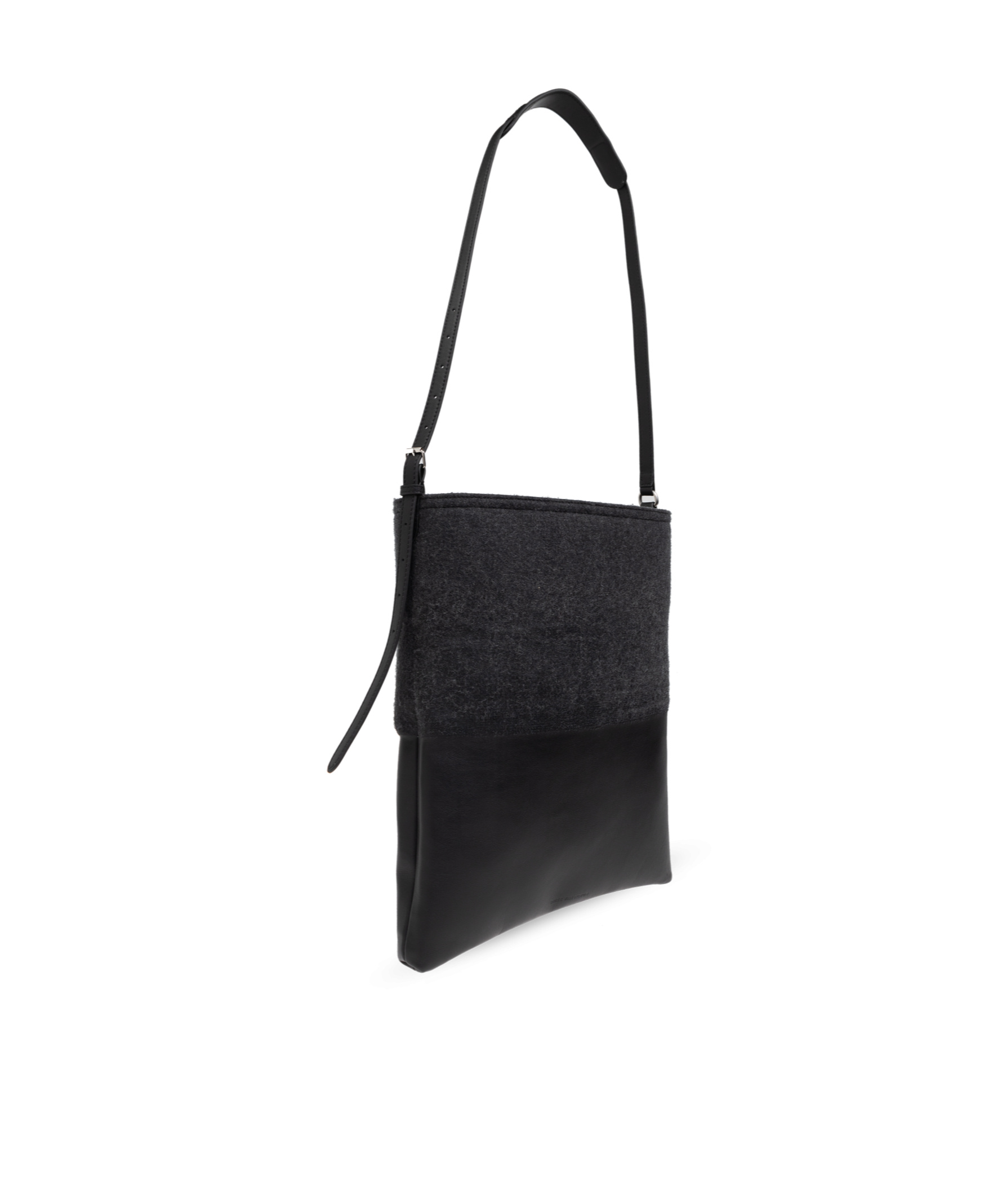Dries Van Noten Rectangular Shoulder Bag In Black
