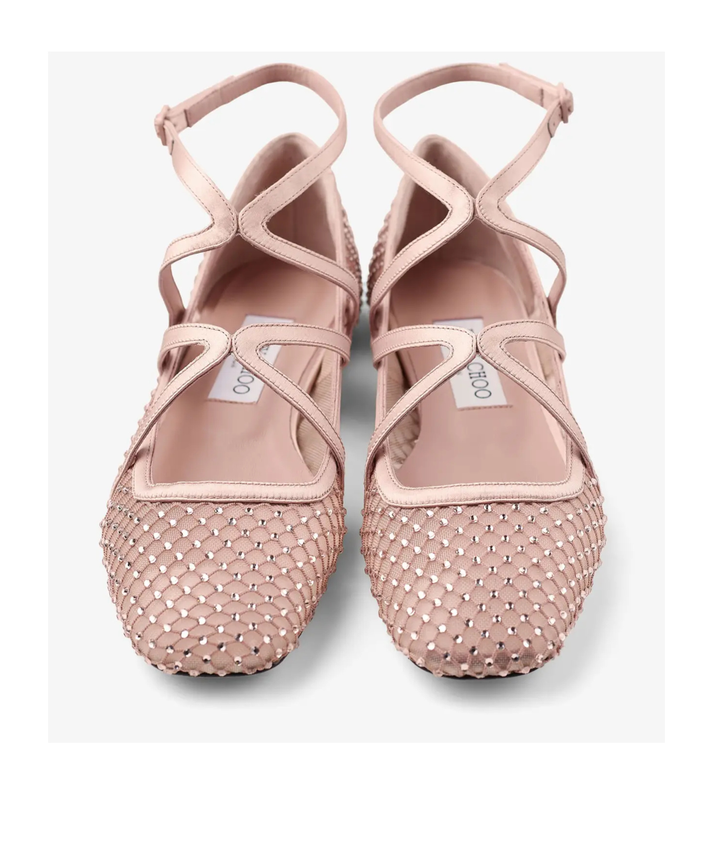 Jimmy Choo Astoria Ballet Fl In Nude