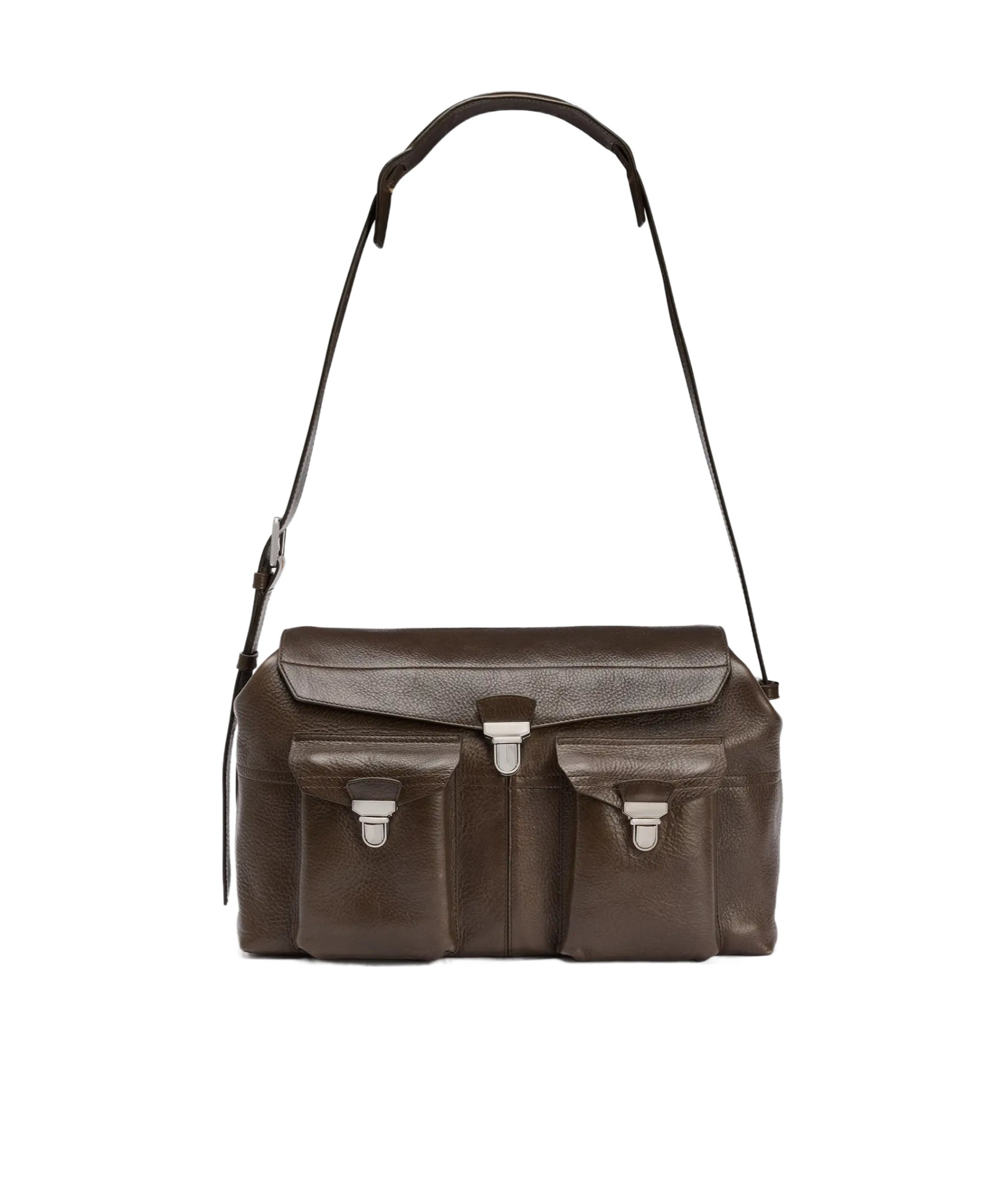 Lemaire Gear Shoulder Bag In Green