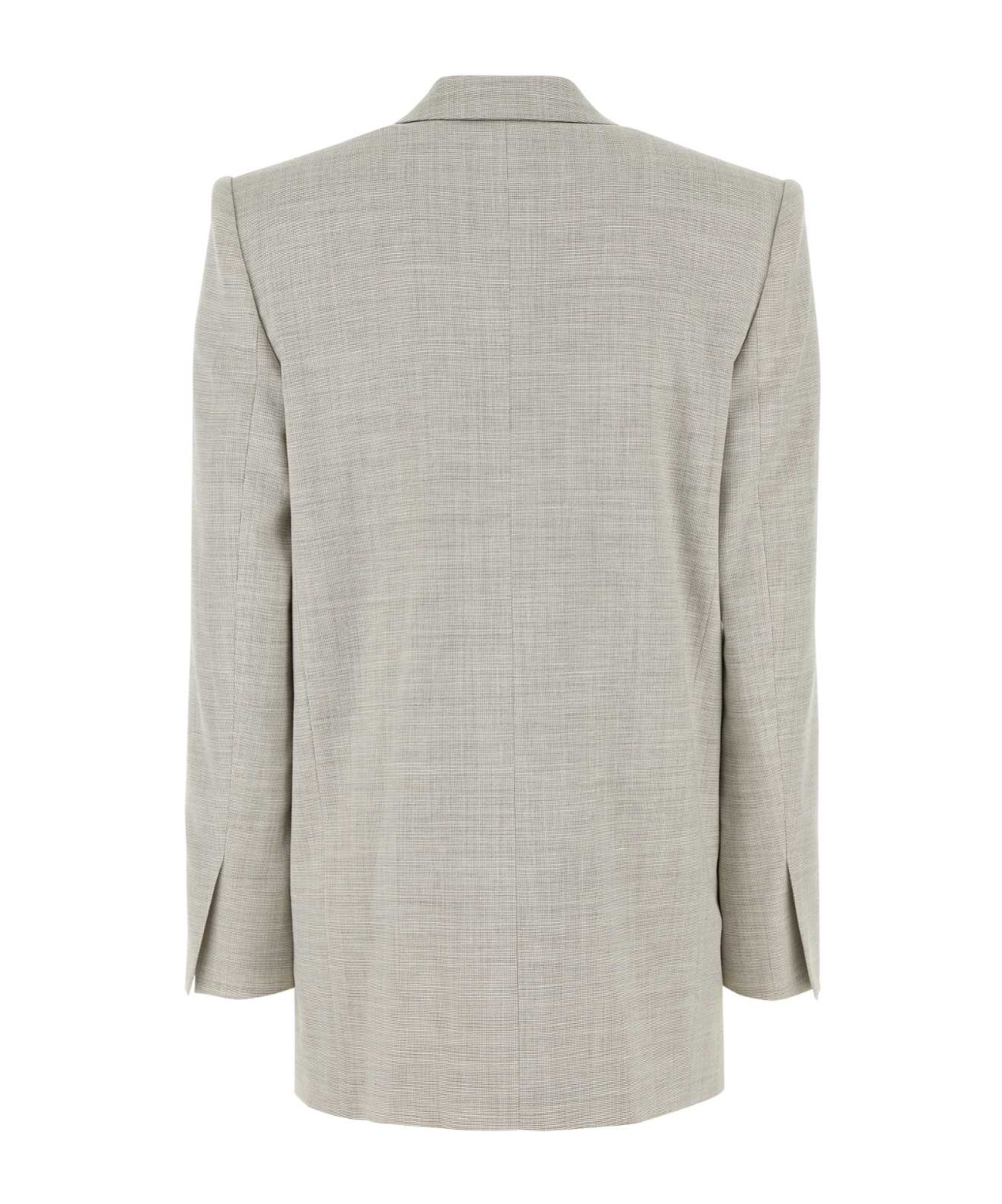 Shop Philosophy Di Lorenzo Serafini Double-breasted Blazer In Gray