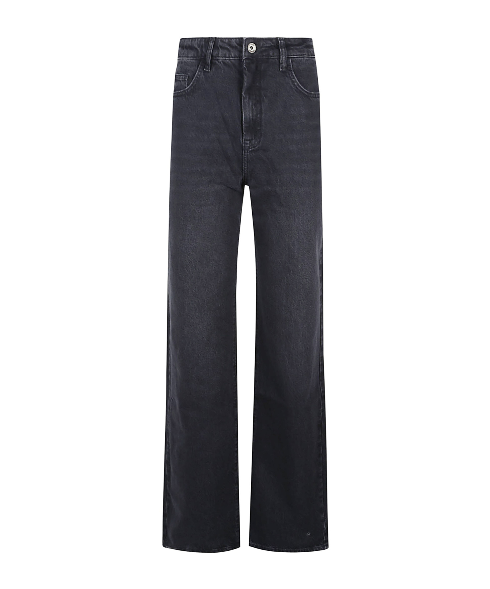 Patrizia Pepe High-waisted Jeans In Black