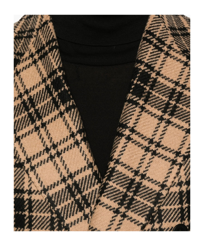 Tagliatore Brown  Black Jackets