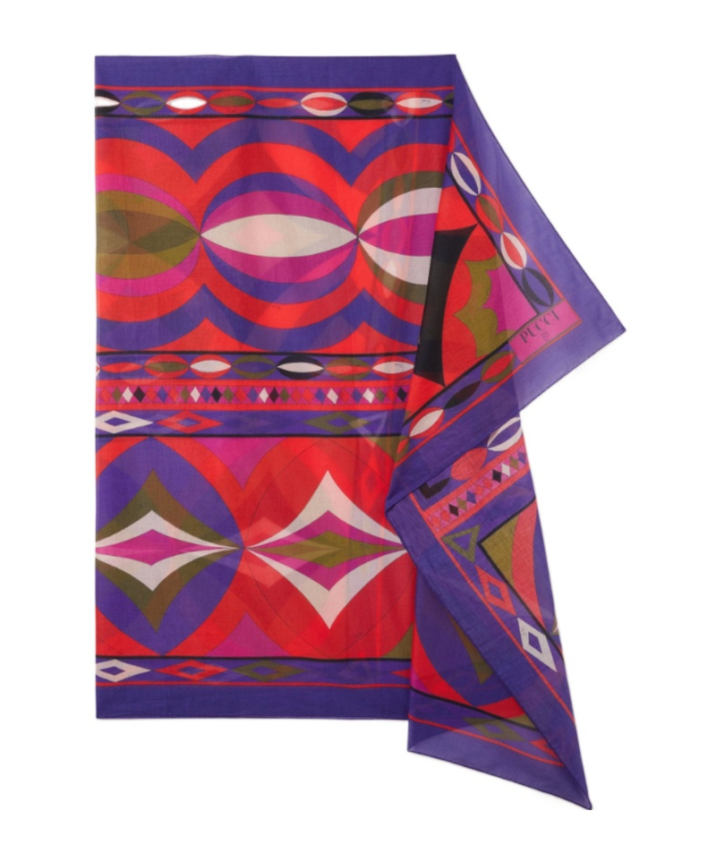 Pucci Collane Print Sarong In Multi