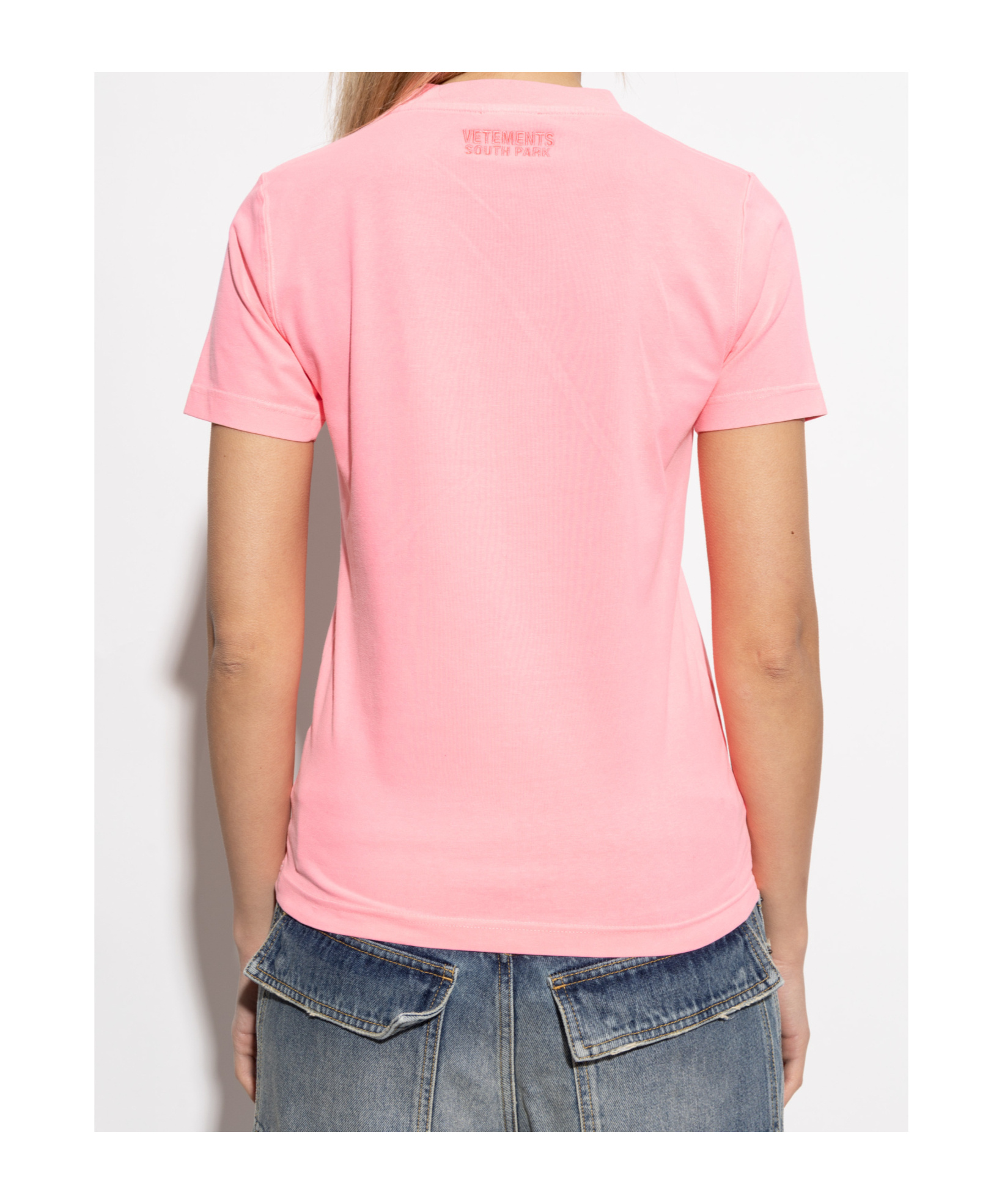 Vetements X South Park T-shirt In Pink