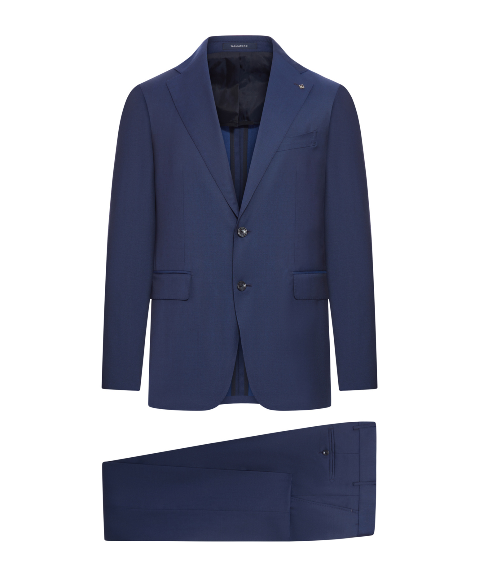 Tagliatore Single-breasted Two-piece Suit Set In Blue
