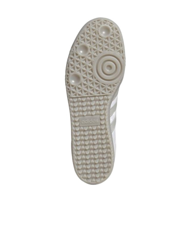 Adidas Originals Samba Og Leather Low-top Sneakers In White/grey