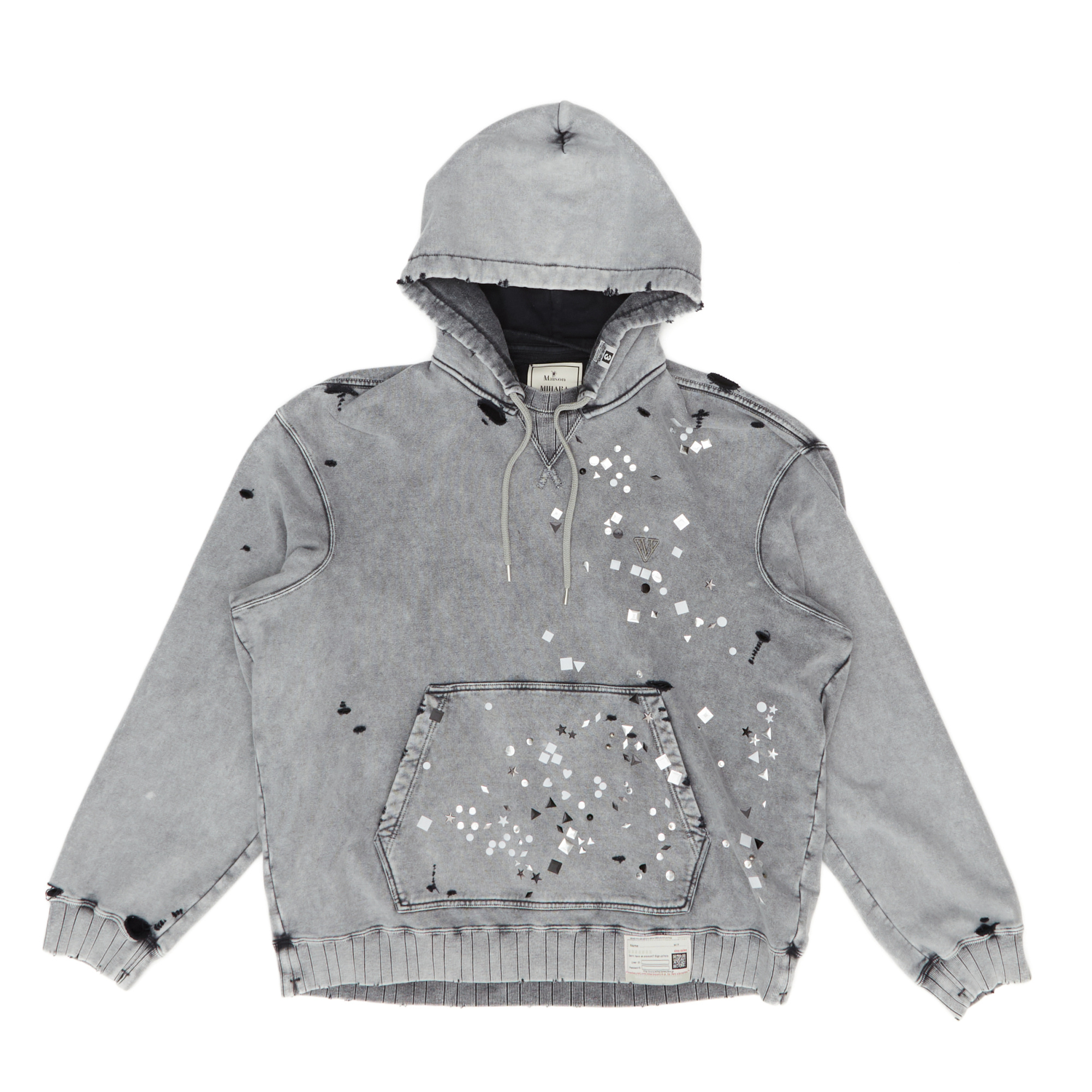 Miharayasuhiro Long-sleeved Sweatshirt In Gray
