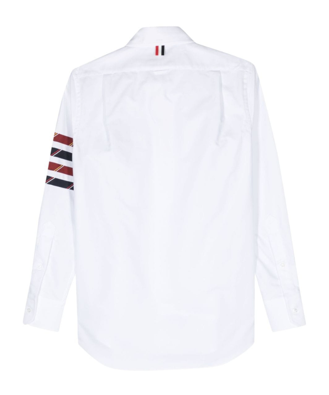 Thom Browne 4-bar Stripe Cotton Shirt In White