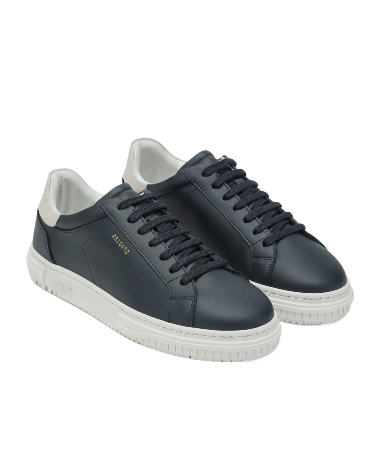 Axel Arigato Atlas Leather Low-top Sneakers In Black
