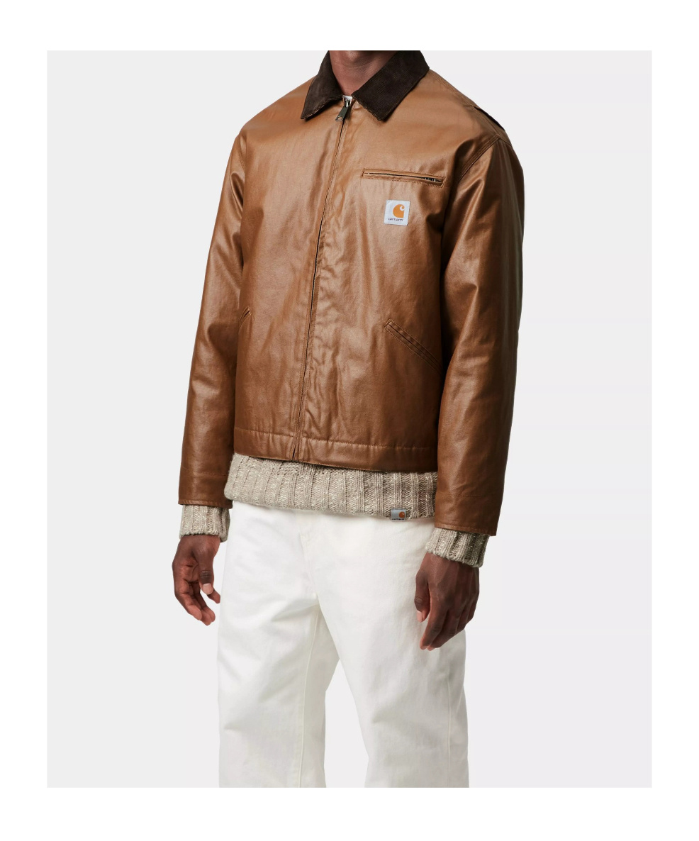 Carhartt Og Dean Jacket In Brown