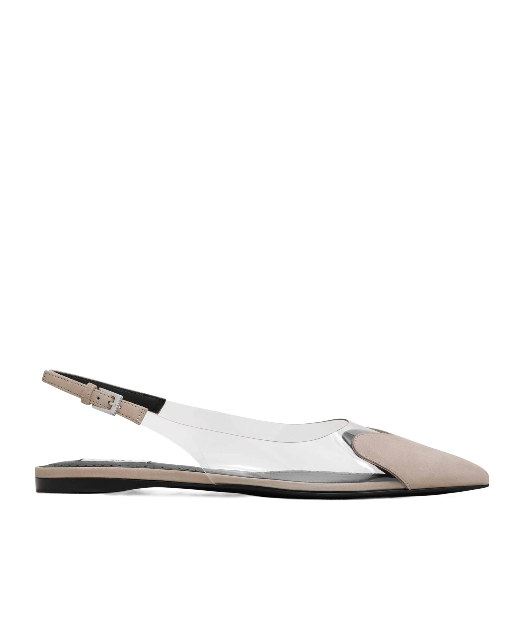 Alaïa Alaia Flat Slingback Le Coeur Lat. Beig In Brown