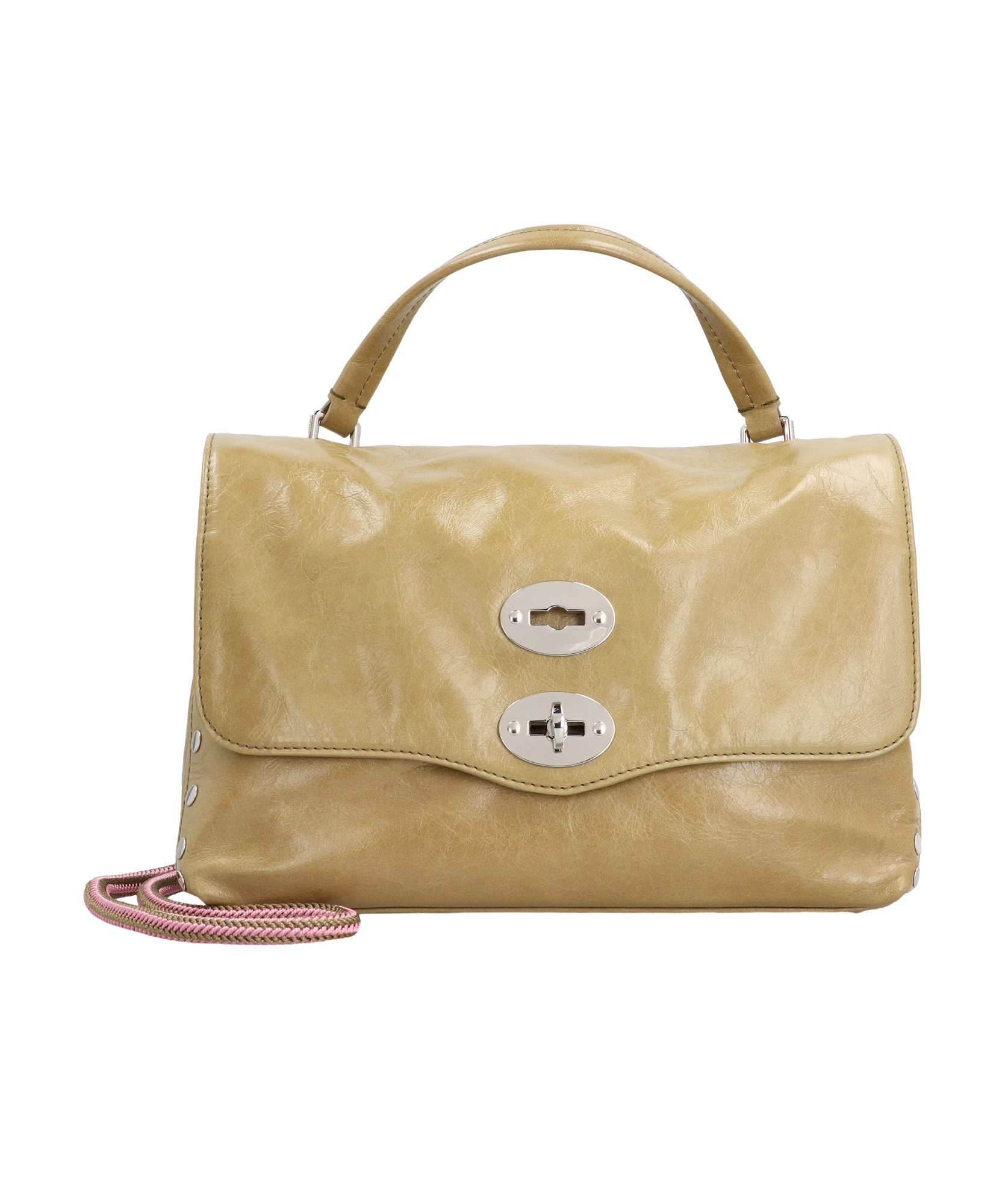 Zanellato Postina S Leather Handbag In Nude