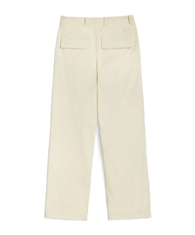 Jil Sander Belt Loops Casual Pants In White