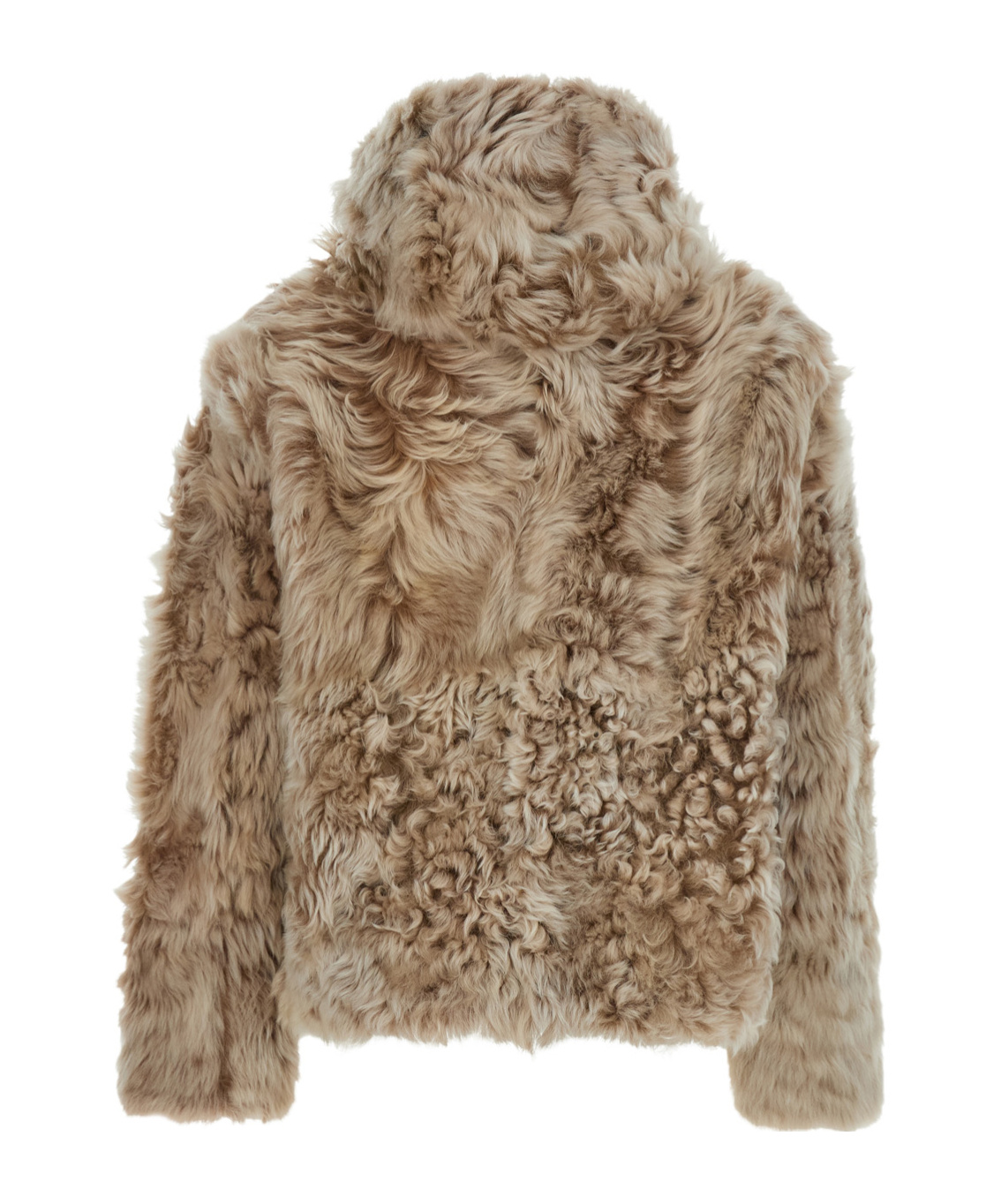 Yves Salomon Long-sleeved Fur In Multi